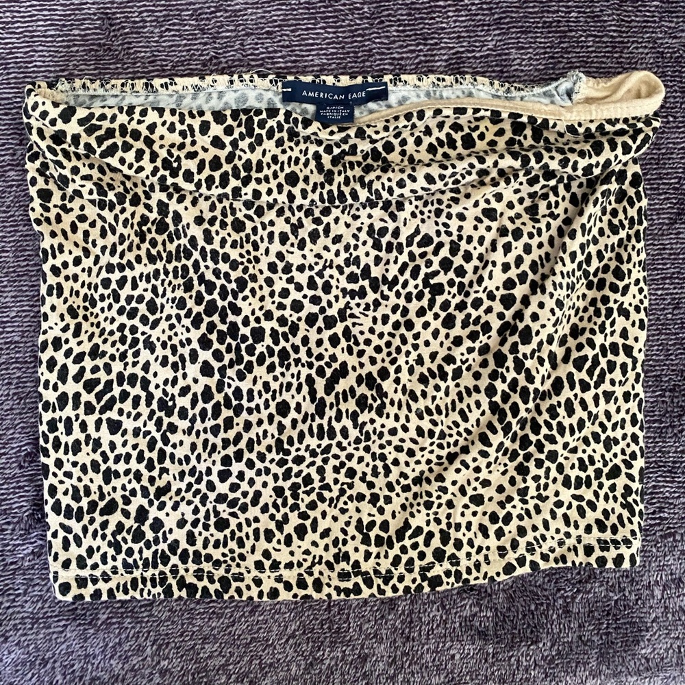 ⚡️AMERICAN EAGLE Cheetah/Speckled Tube Top⚡️